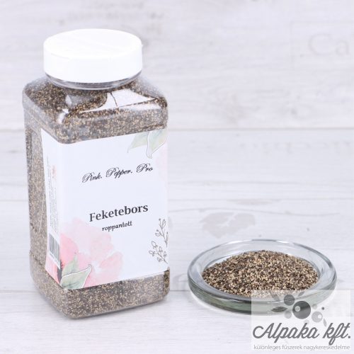 Black Pepper Cracked 500g (Bottle)