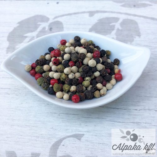 Mixed Colour pepper (black, white, green, pink) whole 250g