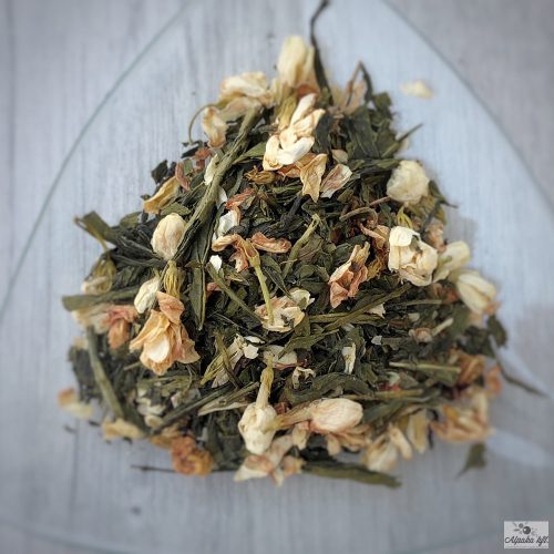 Jázminvirág zöld teával 250g